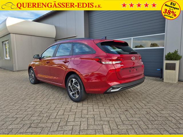 Hyundai i30 Kombi 1.5 T-GDI 95PS Klimaautomatik Sitzheizung Lenkradheizung Tempomat Navi Apple CarPlay + Android Auto PDC v+h Rückf.Kamera 16-LM 
