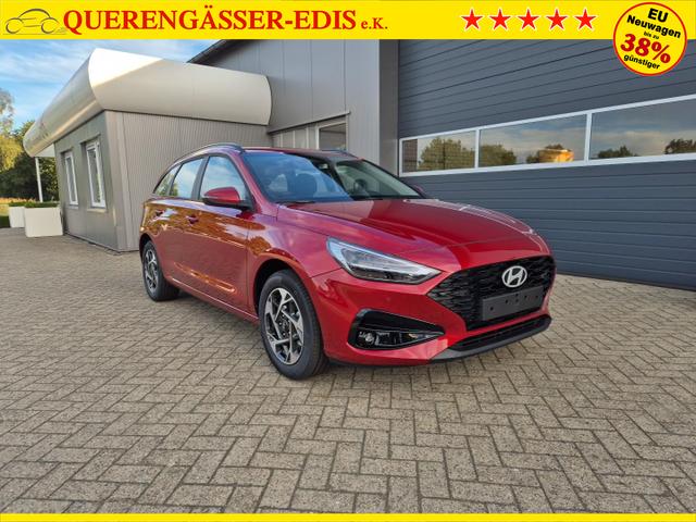 Hyundai i30 Kombi 1.5 T-GDI 95PS Klimaautomatik Sitzheizung Lenkradheizung Tempomat Navi Apple CarPlay + Android Auto PDC v+h Rückf.Kamera 16-LM 