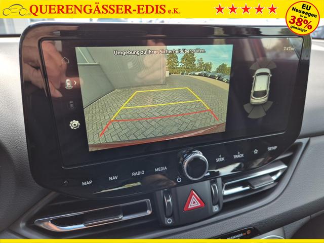 Hyundai i30 Kombi 1.5 T-GDI 95PS Klimaautomatik Sitzheizung Lenkradheizung Tempomat Navi Apple CarPlay + Android Auto PDC v+h Rückf.Kamera 16-LM 
