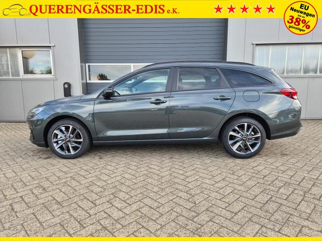 Hyundai i30 Kombi 1.5 T-GDI 95PS Sitzheizung Lenkradheizung Klimaautomatik Tempomat Navi Apple CarPlay + Android Auto PDC v+h Rückf.Kamera 17-LM 