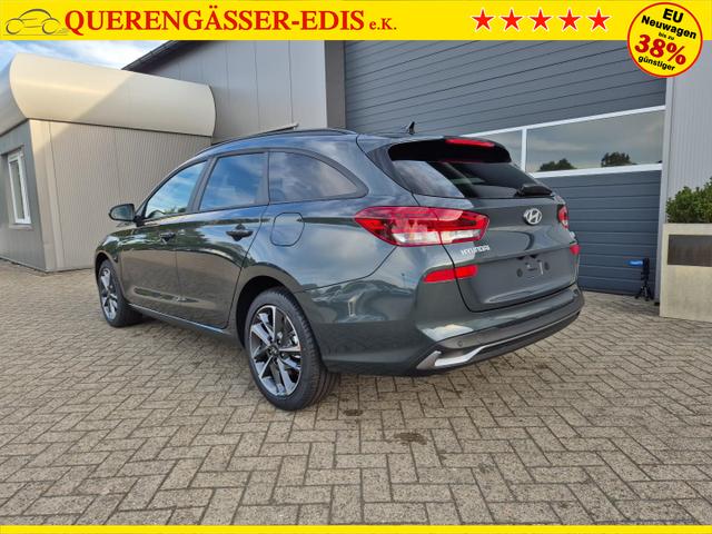 Hyundai i30 Kombi 1.5 T-GDI 95PS Sitzheizung Lenkradheizung Klimaautomatik Tempomat Navi Apple CarPlay + Android Auto PDC v+h Rückf.Kamera 17-LM 