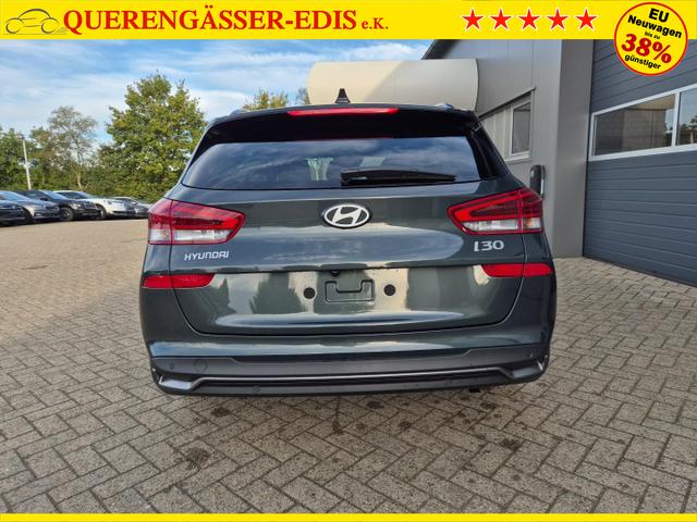 Hyundai i30 Kombi 1.5 T-GDI 95PS Sitzheizung Lenkradheizung Klimaautomatik Tempomat Navi Apple CarPlay + Android Auto PDC v+h Rückf.Kamera 17-LM 
