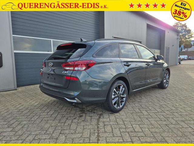 Hyundai i30 Kombi 1.5 T-GDI 95PS Sitzheizung Lenkradheizung Klimaautomatik Tempomat Navi Apple CarPlay + Android Auto PDC v+h Rückf.Kamera 17-LM 