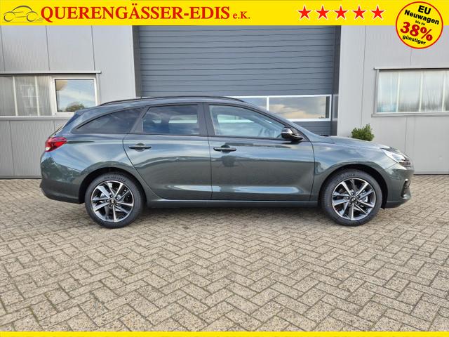 Hyundai i30 Kombi 1.5 T-GDI 95PS Sitzheizung Lenkradheizung Klimaautomatik Tempomat Navi Apple CarPlay + Android Auto PDC v+h Rückf.Kamera 17-LM 