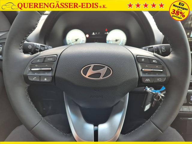 Hyundai i30 Kombi 1.5 T-GDI 95PS Sitzheizung Lenkradheizung Klimaautomatik Tempomat Navi Apple CarPlay + Android Auto PDC v+h Rückf.Kamera 17-LM 