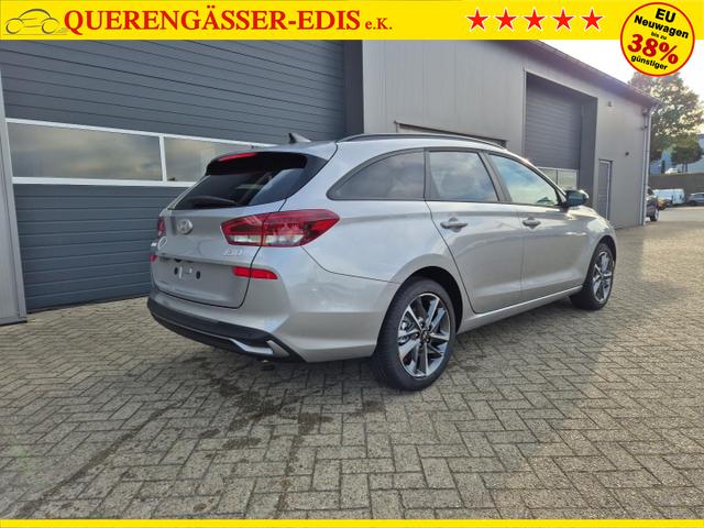 Hyundai i30 Kombi 1.5 T-GDI 95PS Sitzheizung Lenkradheizung Klimaautomatik Tempomat Navi Apple CarPlay + Android Auto PDC v+h Rückf.Kamera 17-LM 