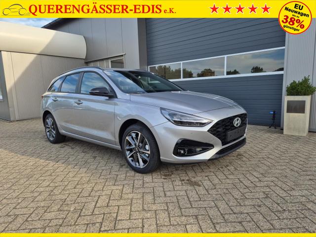 Hyundai i30 Kombi 1.5 T-GDI 95PS Sitzheizung Lenkradheizung Klimaautomatik Tempomat Navi Apple CarPlay + Android Auto PDC v+h Rückf.Kamera 17-LM 