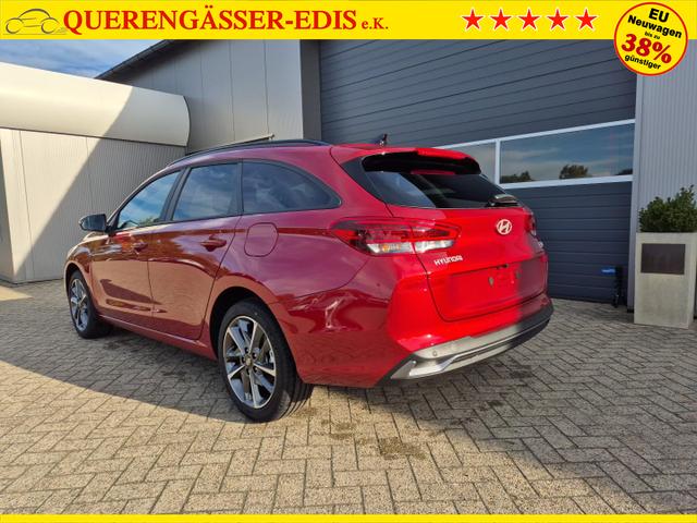 Hyundai i30 Kombi 1.5 T-GDI 95PS Sitzheizung Lenkradheizung Klimaautomatik Tempomat Navi Apple CarPlay + Android Auto PDC v+h Rückf.Kamera 17-LM 
