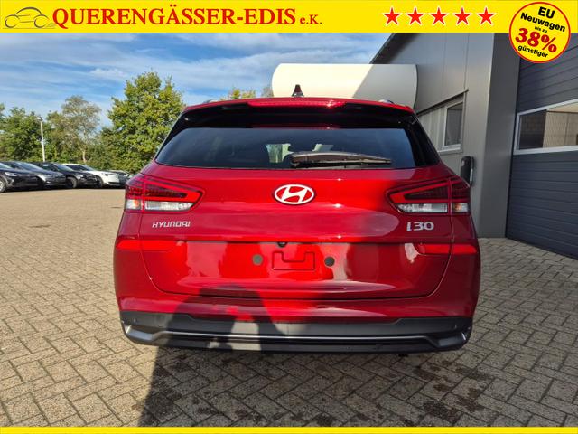 Hyundai i30 Kombi 1.5 T-GDI 95PS Sitzheizung Lenkradheizung Klimaautomatik Tempomat Navi Apple CarPlay + Android Auto PDC v+h Rückf.Kamera 17-LM 