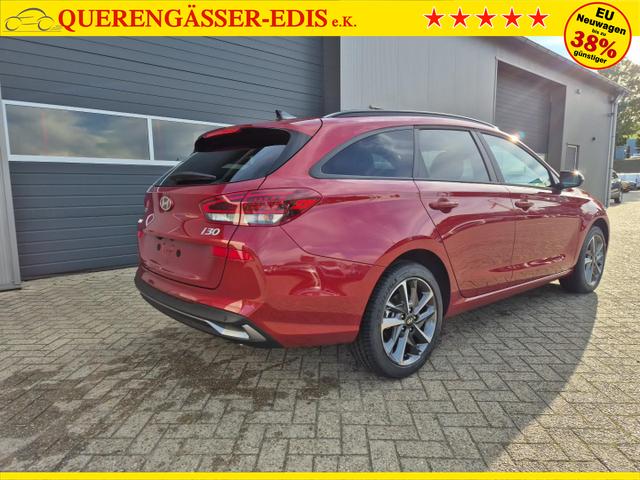 Hyundai i30 Kombi 1.5 T-GDI 95PS Sitzheizung Lenkradheizung Klimaautomatik Tempomat Navi Apple CarPlay + Android Auto PDC v+h Rückf.Kamera 17-LM 