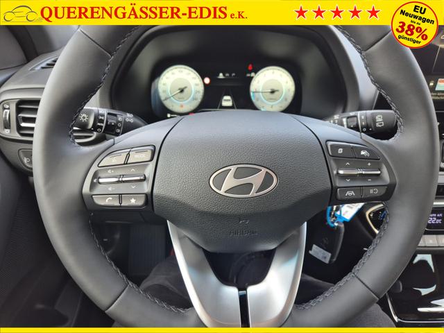 Hyundai i30 Kombi 1.5 T-GDI 95PS Sitzheizung Lenkradheizung Klimaautomatik Tempomat Navi Apple CarPlay + Android Auto PDC v+h Rückf.Kamera 17-LM 
