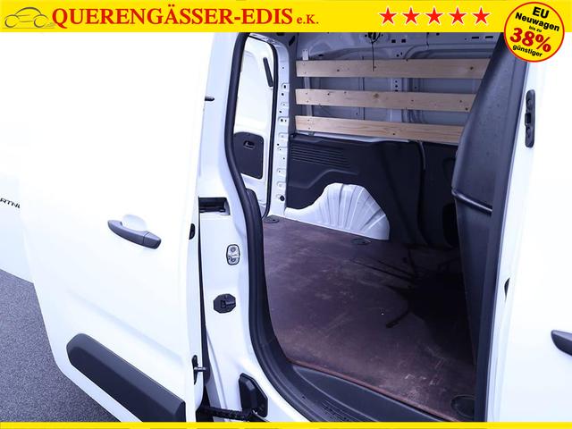 Peugeot Partner 1.5 BlueHDI 130PS Automatik NEUES MODELL 2-Sitzer Apple CarPlay Android Auto AHK Klima Bluetooth DAB PDC v+h Rückf.Kamera Tempomat Ganzj.Reifen 