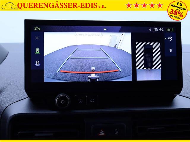 Peugeot Partner 1.5 BlueHDI 130PS Automatik NEUES MODELL 2-Sitzer Apple CarPlay Android Auto AHK Klima Bluetooth DAB PDC v+h Rückf.Kamera Tempomat Ganzj.Reifen 