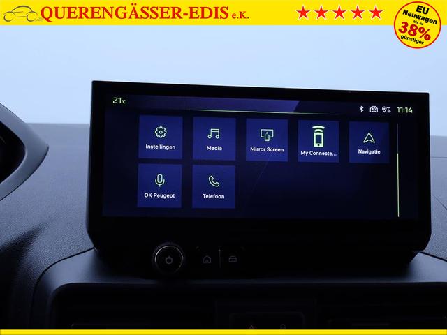 Peugeot Partner 1.5 BlueHDI 130PS Automatik NEUES MODELL 2-Sitzer Apple CarPlay Android Auto AHK Klima Bluetooth DAB PDC v+h Rückf.Kamera Tempomat Ganzj.Reifen 