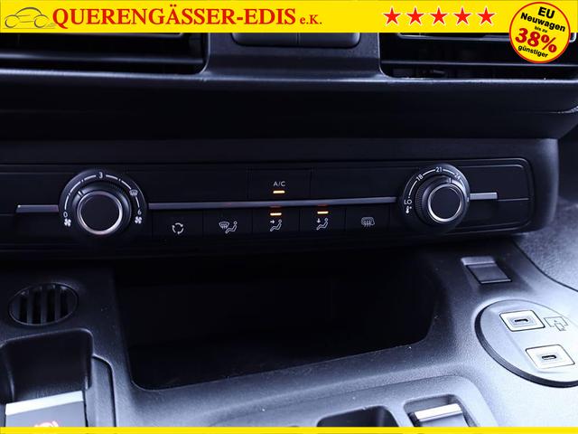 Peugeot Partner 1.5 BlueHDI 130PS Automatik NEUES MODELL 2-Sitzer Apple CarPlay Android Auto AHK Klima Bluetooth DAB PDC v+h Rückf.Kamera Tempomat Ganzj.Reifen 