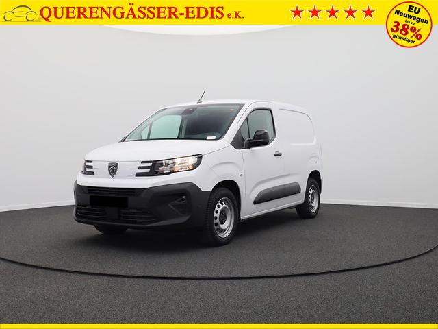 Peugeot Partner 1.5 BlueHDI 102PS NEUES MODELL 2-Sitzer AHK Klima Radio Apple CarPlay Android Auto Bluetooth DAB PDC v+h Rückf.Kamera Tempomat Ganzj.Reifen 