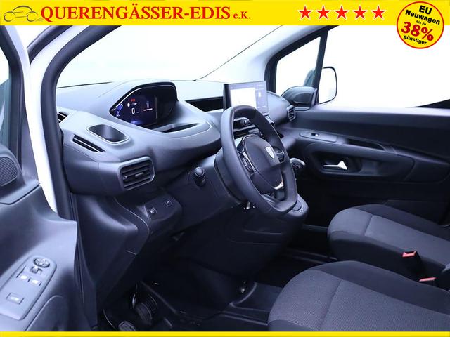 Peugeot Partner 1.5 BlueHDI 102PS NEUES MODELL 2-Sitzer AHK Klima Radio Apple CarPlay Android Auto Bluetooth DAB PDC v+h Rückf.Kamera Tempomat Ganzj.Reifen 