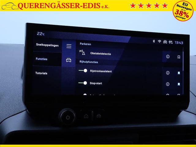 Peugeot Partner 1.5 BlueHDI 102PS NEUES MODELL 2-Sitzer AHK Klima Radio Apple CarPlay Android Auto Bluetooth DAB PDC v+h Rückf.Kamera Tempomat Ganzj.Reifen 