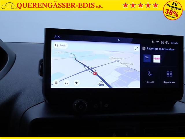Peugeot Partner 1.5 BlueHDI 102PS NEUES MODELL 2-Sitzer AHK Klima Radio Apple CarPlay Android Auto Bluetooth DAB PDC v+h Rückf.Kamera Tempomat Ganzj.Reifen 