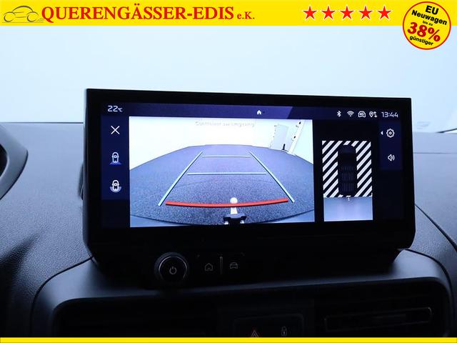Peugeot Partner 1.5 BlueHDI 102PS NEUES MODELL 2-Sitzer AHK Klima Radio Apple CarPlay Android Auto Bluetooth DAB PDC v+h Rückf.Kamera Tempomat Ganzj.Reifen 