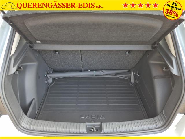 Skoda Fabia 1.0 TSI 115PS DSG Selection 5-türig 15"LM Rückf.Kamera Parksensoren Sitzheizung Multifunktionslenkrad Klima Skoda-Radio Bluetooth Touchscreen Tempomat Nebelsch. Apple CarPlay + Android Auto 