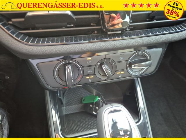 Skoda Fabia 1.0 TSI 115PS DSG Selection 5-türig 15"LM Rückf.Kamera Parksensoren Sitzheizung Multifunktionslenkrad Klima Skoda-Radio Bluetooth Touchscreen Tempomat Nebelsch. Apple CarPlay + Android Auto 