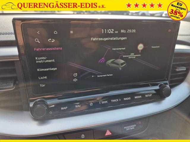 Kia Ceed Vision 1.5 T-GDi 140PS Klimaautomatik Alarmanlage Sitzheizung Lenkradheizung Navi PDC Rückf.Kamera Bluetooth Touchscreen Apple CarPlay Android Auto Tempomat 