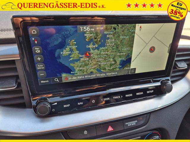 Kia Ceed Sportswagon Vision 1.5 T-GDi 140PS Automatik Klimaautomatik Alarmanlage Sitzheizung Lenkradheizung Navi PDC Rückf.Kamera Bluetooth Touchscreen Apple CarPlay Android Auto Tempomat 