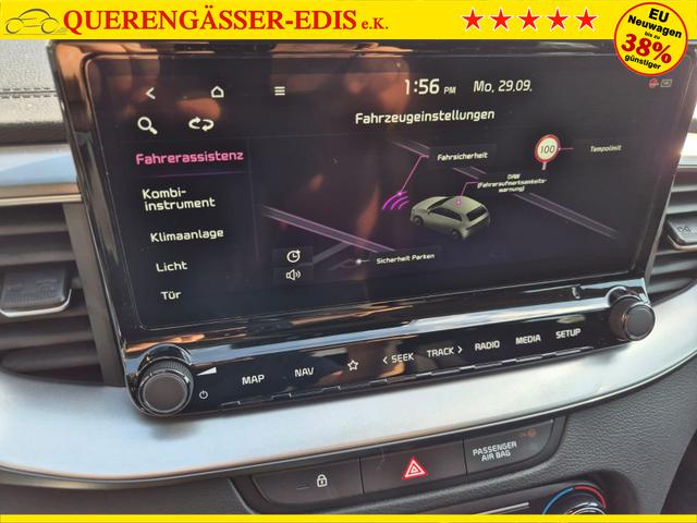Kia Ceed Sportswagon Vision 1.5 T-GDi 140PS Automatik Klimaautomatik Alarmanlage Sitzheizung Lenkradheizung Navi PDC Rückf.Kamera Bluetooth Touchscreen Apple CarPlay Android Auto Tempomat 