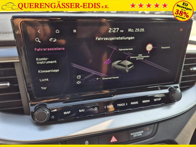 Kia Ceed Sportswagon Vision 1.5 T-GDi 140PS Automatik Klimaautomatik Alarmanlage Sitzheizung Lenkradheizung Navi PDC Rückf.Kamera Bluetooth Touchscreen Apple CarPlay Android Auto Tempomat 