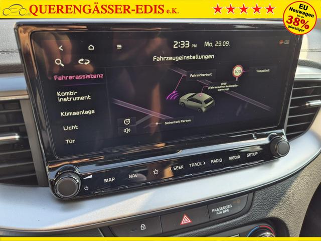 Kia Ceed Sportswagon Vision 1.5 T-GDi 140PS Automatik Klimaautomatik Alarmanlage Sitzheizung Lenkradheizung Navi PDC Rückf.Kamera Bluetooth Touchscreen Apple CarPlay Android Auto Tempomat 