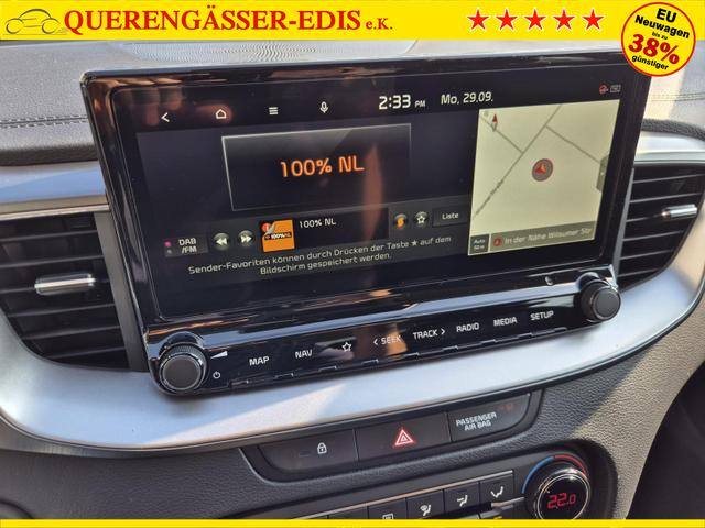 Kia Ceed Sportswagon Vision 1.5 T-GDi 140PS Automatik Klimaautomatik Alarmanlage Sitzheizung Lenkradheizung Navi PDC Rückf.Kamera Bluetooth Touchscreen Apple CarPlay Android Auto Tempomat 