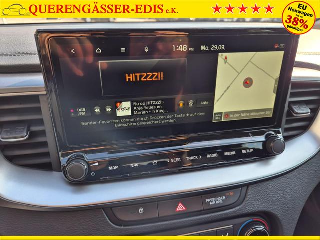 Kia Ceed Sportswagon Vision 1.5 T-GDi 140PS Automatik Klimaautomatik Alarmanlage Sitzheizung Lenkradheizung Navi PDC Rückf.Kamera Bluetooth Touchscreen Apple CarPlay Android Auto Tempomat 