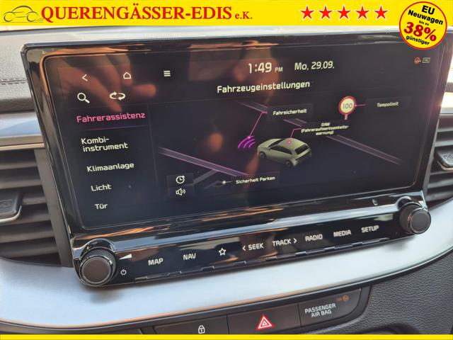 Kia Ceed Sportswagon Vision 1.5 T-GDi 140PS Automatik Klimaautomatik Alarmanlage Sitzheizung Lenkradheizung Navi PDC Rückf.Kamera Bluetooth Touchscreen Apple CarPlay Android Auto Tempomat 