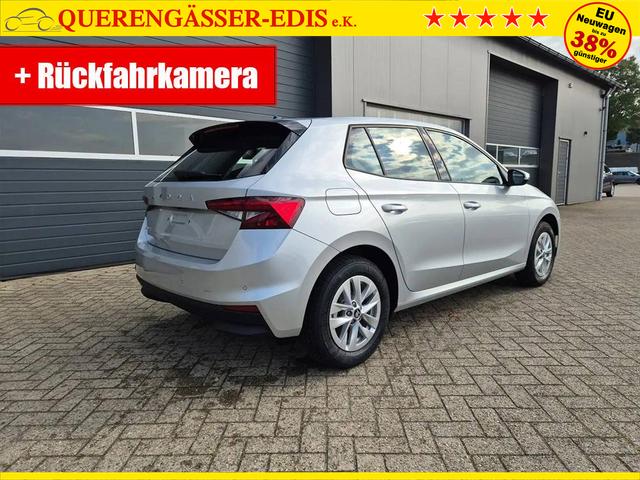 Skoda Fabia 1.0 TSI 115PS DSG Selection 5-türig 15"LM Rückf.Kamera Parksensoren Sitzheizung Multifunktionslenkrad Klima Skoda-Radio Bluetooth Touchscreen Tempomat Nebelsch. Apple CarPlay + Android Auto 