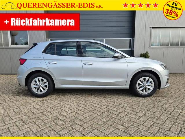 Skoda Fabia 1.0 TSI 115PS DSG Selection 5-türig 15"LM Rückf.Kamera Parksensoren Sitzheizung Multifunktionslenkrad Klima Skoda-Radio Bluetooth Touchscreen Tempomat Nebelsch. Apple CarPlay + Android Auto 