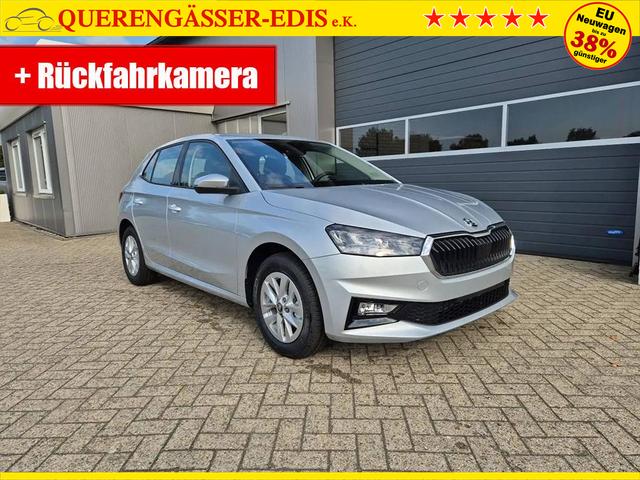 Skoda Fabia 1.0 TSI 115PS DSG Selection 5-türig 15"LM Rückf.Kamera Parksensoren Sitzheizung Multifunktionslenkrad Klima Skoda-Radio Bluetooth Touchscreen Tempomat Nebelsch. Apple CarPlay + Android Auto 