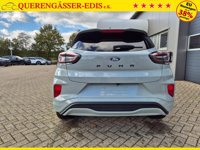 Ford Puma ST-Line X 1.0 EcoBoost Hybrid 125PS Automatik NEUES MODELL 360&deg;Kamera AbstandsTempomat el.Heckklappe Premium Leder (Sensico) B+O-Sound Klimaautomatik Sitzheizung Lenkradheizung Frontscheibe beheizb. Ford-Navi SYNC4 Bluetooth Apple CarPlay Android A 