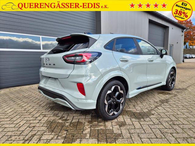 Ford Puma ST-Line X 1.0 EcoBoost Hybrid 125PS Automatik NEUES MODELL 360&deg;Kamera AbstandsTempomat el.Heckklappe Premium Leder (Sensico) B+O-Sound Klimaautomatik Sitzheizung Lenkradheizung Frontscheibe beheizb. Ford-Navi SYNC4 Bluetooth Apple CarPlay Android A 