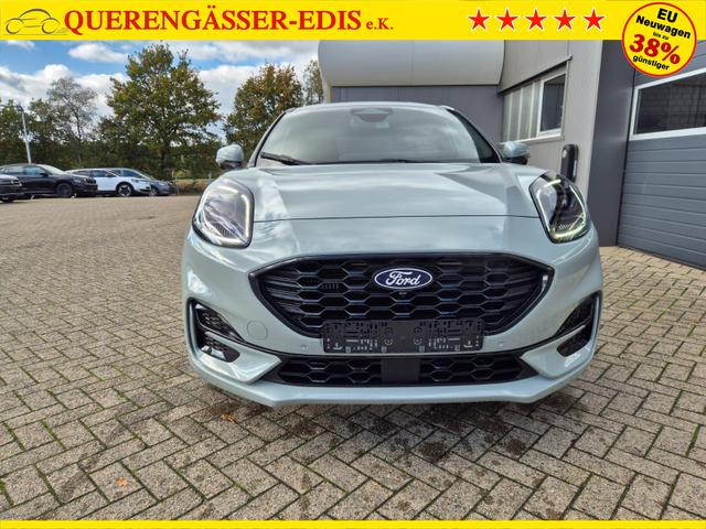 Ford Puma ST-Line X 1.0 EcoBoost Hybrid 125PS Automatik NEUES MODELL 360&deg;Kamera AbstandsTempomat el.Heckklappe Premium Leder (Sensico) B+O-Sound Klimaautomatik Sitzheizung Lenkradheizung Frontscheibe beheizb. Ford-Navi SYNC4 Bluetooth Apple CarPlay Android A 