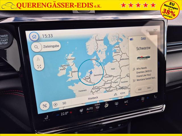 Ford Puma ST-Line X 1.0 EcoBoost Hybrid 125PS Automatik NEUES MODELL 360&deg;Kamera AbstandsTempomat el.Heckklappe Premium Leder (Sensico) B+O-Sound Klimaautomatik Sitzheizung Lenkradheizung Frontscheibe beheizb. Ford-Navi SYNC4 Bluetooth Apple CarPlay Android A 