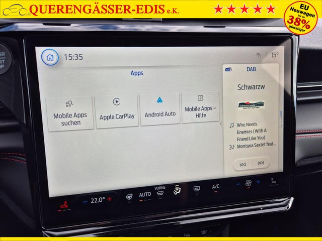 Ford Puma ST-Line X 1.0 EcoBoost Hybrid 125PS Automatik NEUES MODELL 360&deg;Kamera AbstandsTempomat el.Heckklappe Premium Leder (Sensico) B+O-Sound Klimaautomatik Sitzheizung Lenkradheizung Frontscheibe beheizb. Ford-Navi SYNC4 Bluetooth Apple CarPlay Android A 