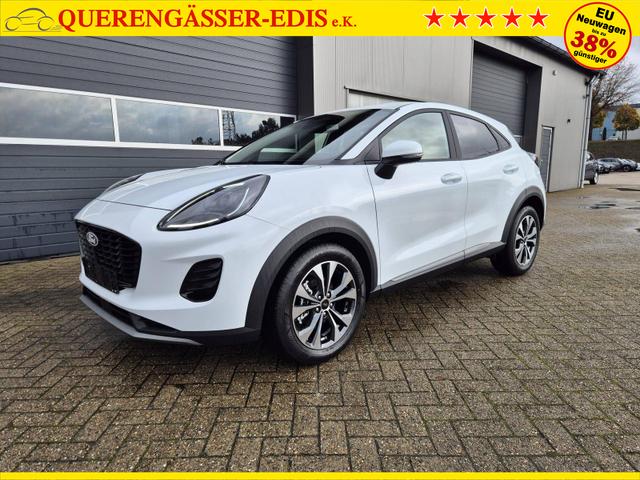 Ford Puma Titanium 1.0 EcoBoost Hybrid 125PS Automatik Klimaautomatik Sitzheizung Lenkradheizung Frontscheibe beheizb. LED-Scheinwerfer Ford-Navi SYNC4 Bluetooth Apple CarPlay Android Auto PDC 17-LM 