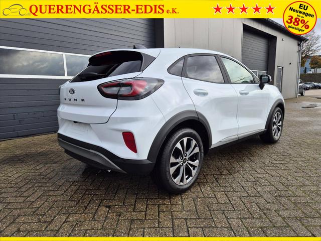 Ford Puma Titanium 1.0 EcoBoost Hybrid 125PS Automatik Klimaautomatik Sitzheizung Lenkradheizung Frontscheibe beheizb. LED-Scheinwerfer Ford-Navi SYNC4 Bluetooth Apple CarPlay Android Auto PDC 17-LM 