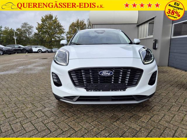 Ford Puma Titanium 1.0 EcoBoost Hybrid 125PS Automatik Klimaautomatik Sitzheizung Lenkradheizung Frontscheibe beheizb. LED-Scheinwerfer Ford-Navi SYNC4 Bluetooth Apple CarPlay Android Auto PDC 17-LM 
