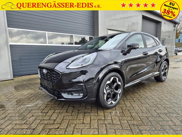 Ford Puma ST-Line X 1.0 EcoBoost Hybrid 125PS Automatik NEUES MODELL 360&deg;Kamera AbstandsTempomat el.Heckklappe Premium Leder (Sensico) B+O-Sound Klimaautomatik Sitzheizung Lenkradheizung Frontscheibe beheizb. Ford-Navi SYNC4 Bluetooth Apple CarPlay Android A 