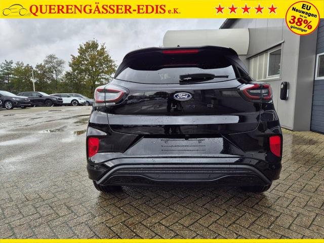 Ford Puma ST-Line X 1.0 EcoBoost Hybrid 125PS Automatik NEUES MODELL 360&deg;Kamera AbstandsTempomat el.Heckklappe Premium Leder (Sensico) B+O-Sound Klimaautomatik Sitzheizung Lenkradheizung Frontscheibe beheizb. Ford-Navi SYNC4 Bluetooth Apple CarPlay Android A 