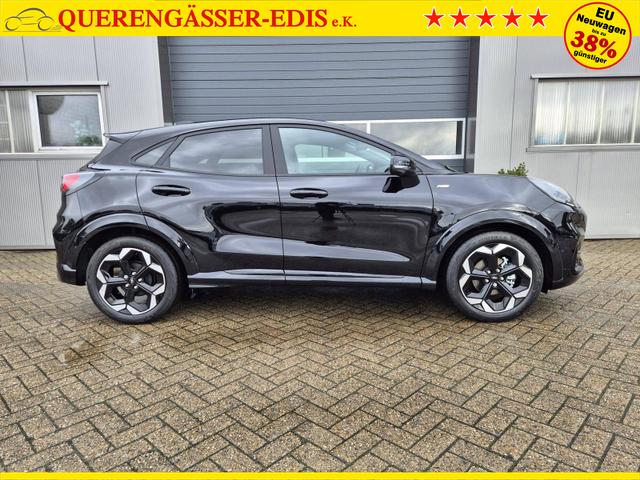 Ford Puma ST-Line X 1.0 EcoBoost Hybrid 125PS Automatik NEUES MODELL 360&deg;Kamera AbstandsTempomat el.Heckklappe Premium Leder (Sensico) B+O-Sound Klimaautomatik Sitzheizung Lenkradheizung Frontscheibe beheizb. Ford-Navi SYNC4 Bluetooth Apple CarPlay Android A 