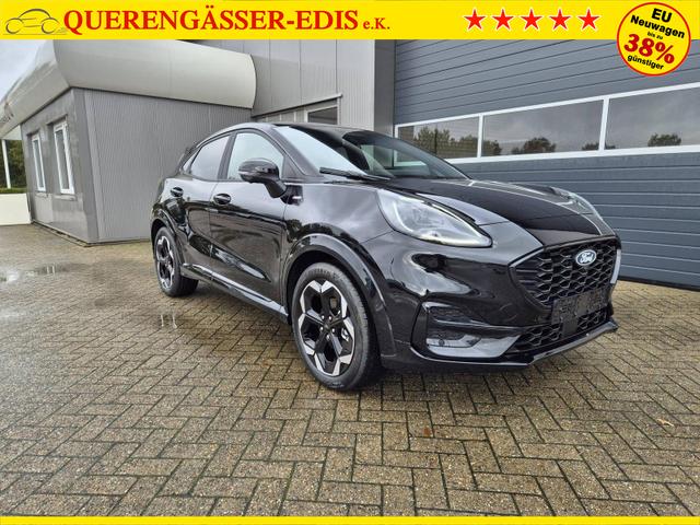 Ford Puma ST-Line X 1.0 EcoBoost Hybrid 125PS Automatik NEUES MODELL 360&deg;Kamera AbstandsTempomat el.Heckklappe Premium Leder (Sensico) B+O-Sound Klimaautomatik Sitzheizung Lenkradheizung Frontscheibe beheizb. Ford-Navi SYNC4 Bluetooth Apple CarPlay Android A 