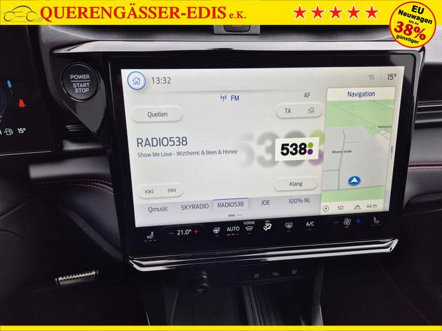Ford Puma ST-Line X 1.0 EcoBoost Hybrid 125PS Automatik NEUES MODELL 360&deg;Kamera AbstandsTempomat el.Heckklappe Premium Leder (Sensico) B+O-Sound Klimaautomatik Sitzheizung Lenkradheizung Frontscheibe beheizb. Ford-Navi SYNC4 Bluetooth Apple CarPlay Android A 